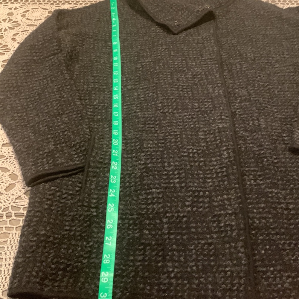 NWT EILEEN FISHER HI COLLAR WOOL/ALPACA JACKET SIZE L - Picture 9 of 13